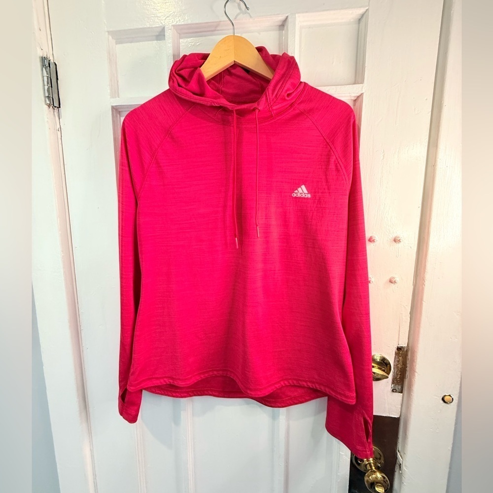 Adidas Vibrant Pink Pullover